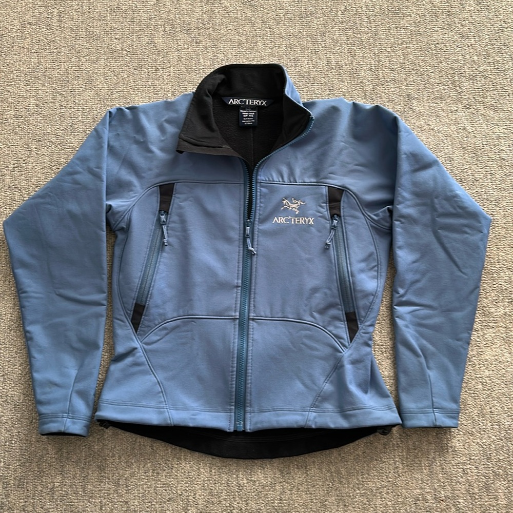 Arcteryx Vintage Gamma SV Full Zip Blue Jacket Women’s Small